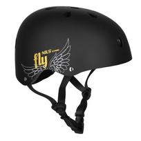 Riedutininko šalmas Nils Extreme MTW001 Fly, XS (48-52 cm), aukso sp./juoda sp.