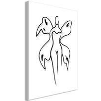 Reprodukcija Artgeist Butterfly Woman KR42, 40 cm x 60 cm