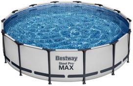 Baseinas, karkasinis Bestway Steel Pro Max, mėlyna sp./balta sp./juoda sp., 427 x 107 cm