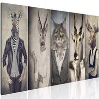 Reprodukcija Artgeist Animal Masks I HK7096-DK, 200 cm x 80 cm
