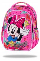 Mokyklinė kuprinė CoolPack JOY LED Minnie, rožinė sp./įvairių spalvų, 28 cm x 17 cm x 39 cm