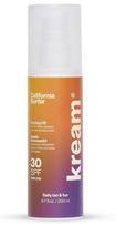 Aliejus įdegio priežiūrai kūnui/veidui Kream California Surf SPF30, 200 ml