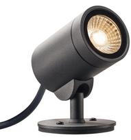 Sieninis lauko šviestuvas SLV Helia, 6.5W, LED, IP66, antracito sp., 5.5 cm x 9.5 cm