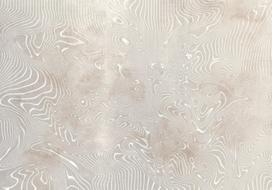 Fototapetas Artgeist Flowing Shapes - Abstract Beige And White Background In Patterned Compositions, 140 cm x 140 cm
