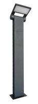 Pastatomas lauko šviestuvas Su-Ma Neo, 10W, LED, IP54, pilka sp., 12 cm x 60 cm