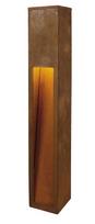 Pastatomas lauko šviestuvas SLV Rusty Slot 80, 9W, LED, IP55, ruda sp., 12 cm x 80 cm