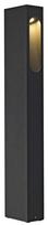 Pastatomas lauko šviestuvas SLV Slotbox 70, 4W, LED, IP44, antracito sp., 7 cm x 70 cm