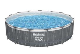 Baseinas, karkasinis Bestway Steel Pro Max 561GD, pilka sp., 457 x 107 cm