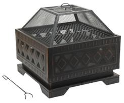 Laužavietė - ugniakuras Cattara Square, 63.5 cm x 63.5 cm x 62 cm