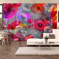 Fototapetas Artgeist Painted Poppies, 210 cm x 210 cm