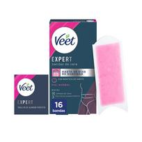 Depiliacinės juostelės Veet Expert, 16 vnt.