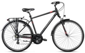 Dviratis turistinis Romet Wagant 1, 28 ", 21" rėmas, juoda sp./raudona sp.