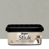 Dekoratyvinis tinkas, sienoms Jeger Stiuk Gray, pilka sp., 2 l