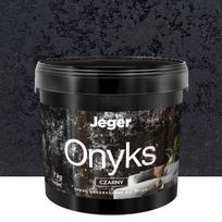 Dekoratyvinis tinkas, sienoms Jeger Onyks Black, juoda sp., 7 kg