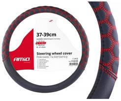 Vairo užvalkalas AMiO, juoda sp./raudona sp., 37-39
