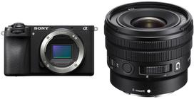 Beveidroninis fotoaparatas Sony A6700 + 10-20mm F4 PZ G, juoda sp.