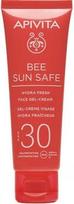 Priemonė įdegio priežiūrai veidui Apivita Bee Sun Safe Hydra Fresh SPF30, 50 ml