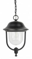 Lauko pakabinamas šviestuvas Su-Ma Prince K 1018/1/O, 60W, E27, IP43, juoda sp., 25 cm x 81 cm