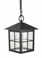 Lauko pakabinamas šviestuvas Su-Ma Venice, 60W, E27, IP43, juoda sp., 18.5 cm x 66 cm