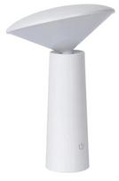 Lauko stalo šviestuvas Lucide Jive, 3W, LED, IP44, balta sp., 14 cm x 21 cm