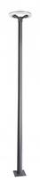 Pastatomas lauko šviestuvas Su-Ma Ster, 44W, LED, IP65, tamsiai pilka sp., 36.5 cm x 250 cm