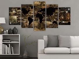 Reprodukcija Artgeist World Of Bronze HK3347-DKX, 200 cm x 100 cm