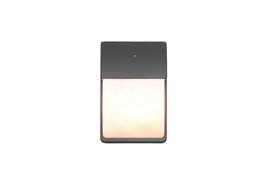 Sieninis lauko šviestuvas Trio Mersey, 40W, E14, IP44, juoda sp., 18 cm x 27 cm