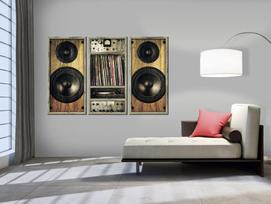 Reprodukcija Artgeist Music Of The Past, i-b-0018-b-e, 120 cm x 80 cm