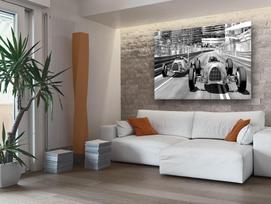 Reprodukcija Artgeist Old Cars Racing, i-b-0008-b-b, 120 cm x 80 cm