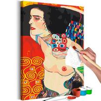 Tapymas pagal skaičius Artgeist Gustav Klimt: Judith II MA_0524, įvairių spalvų, 40 x 60 cm