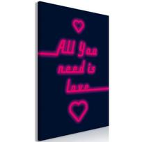 Reprodukcija Artgeist All You Need Is Love DKNW1023SPWD, 20 cm x 30 cm