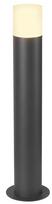 Pastatomas lauko šviestuvas SLV Grafit Round, 11W, E27, IP44, antracito sp., 8.8 cm x 60 cm