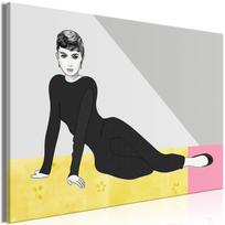 Reprodukcija Artgeist Woman In Pastel Hue - Film-Inspired Pop Art, h-a-0116-b-a, 120 cm x 80 cm