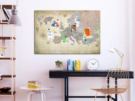 Reprodukcija Artgeist Map Of Europe, k-a-0433-b-a, 30 cm x 20 cm