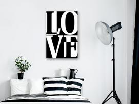 Reprodukcija Artgeist Black And White Love, m-a-0861-b-a, 60 cm x 90 cm