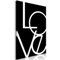 Reprodukcija Artgeist Black And White: Love, m-a-0801-b-a, 40 cm x 60 cm