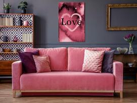 Reprodukcija Artgeist Burgundy Love, m-a-0798-b-a, 60 cm x 90 cm