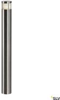 Pastatomas lauko šviestuvas SLV Vap Slim 90, 20W, E27, IP44, sidabro sp., 10.5 cm x 90 cm