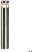 Pastatomas lauko šviestuvas SLV Vap Slim 60, 20W, E27, IP44, sidabro sp., 10.5 cm x 60 cm