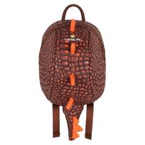 Vaikiška kuprinė LittleLife Kids Backpack Dinosaur, ruda sp./oranžinė sp., 17 cm x 32 cm x 25 cm