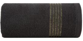 Vonios rankšluostis Lila 11, juoda sp., 140 cm x 70 cm