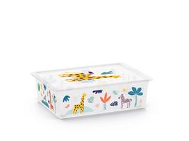 Daiktadėžė su dangčiu Kis C Box Style, 31 l, įvairių spalvų, 55 x 38.5 x 16.5 cm