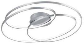 Šviestuvas lubų Trio Gale 673918007, LED, 3000 °K, 1 x 50 W, nikelio sp.
