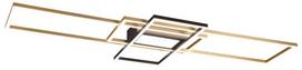 Šviestuvas lubų Trio Irvine 620010408, LED, 3000 - 6500 °K x 60 W, žalvario sp.