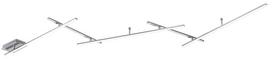 Šviestuvas lubų Trio Indira 674610507, LED, 3000 °K, 1 x 25 W, nikelio sp.