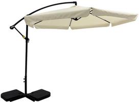 Sodo skėtis Patio, 300 cm, šviesiai ruda - ecru
