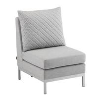 Modulinės sofos dalis Kettler Ego, pilka sp., 76 cm x 58 cm x 85 cm