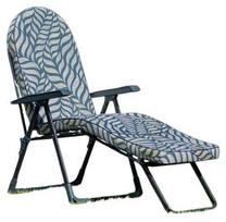 Lauko gultas Patio Modena Oval, geltona sp./žalia sp./pilka sp., 142 cm x 59 cm x 105 cm