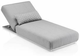 Lauko gultas Kettler Ego, sidabro sp./pilka sp., 213 cm x 90 cm x 33 cm