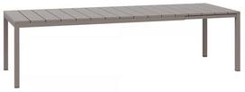 Lauko stalas Nardi Rio, ruda sp., 210 - 280 cm x 100 cm x 76 cm
